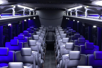 El Monte Charter Bus Interior