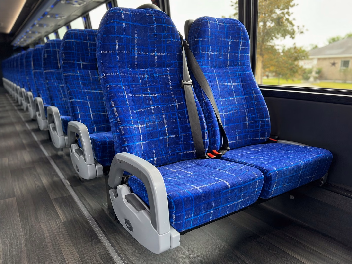 el monte charter bus interior gallery