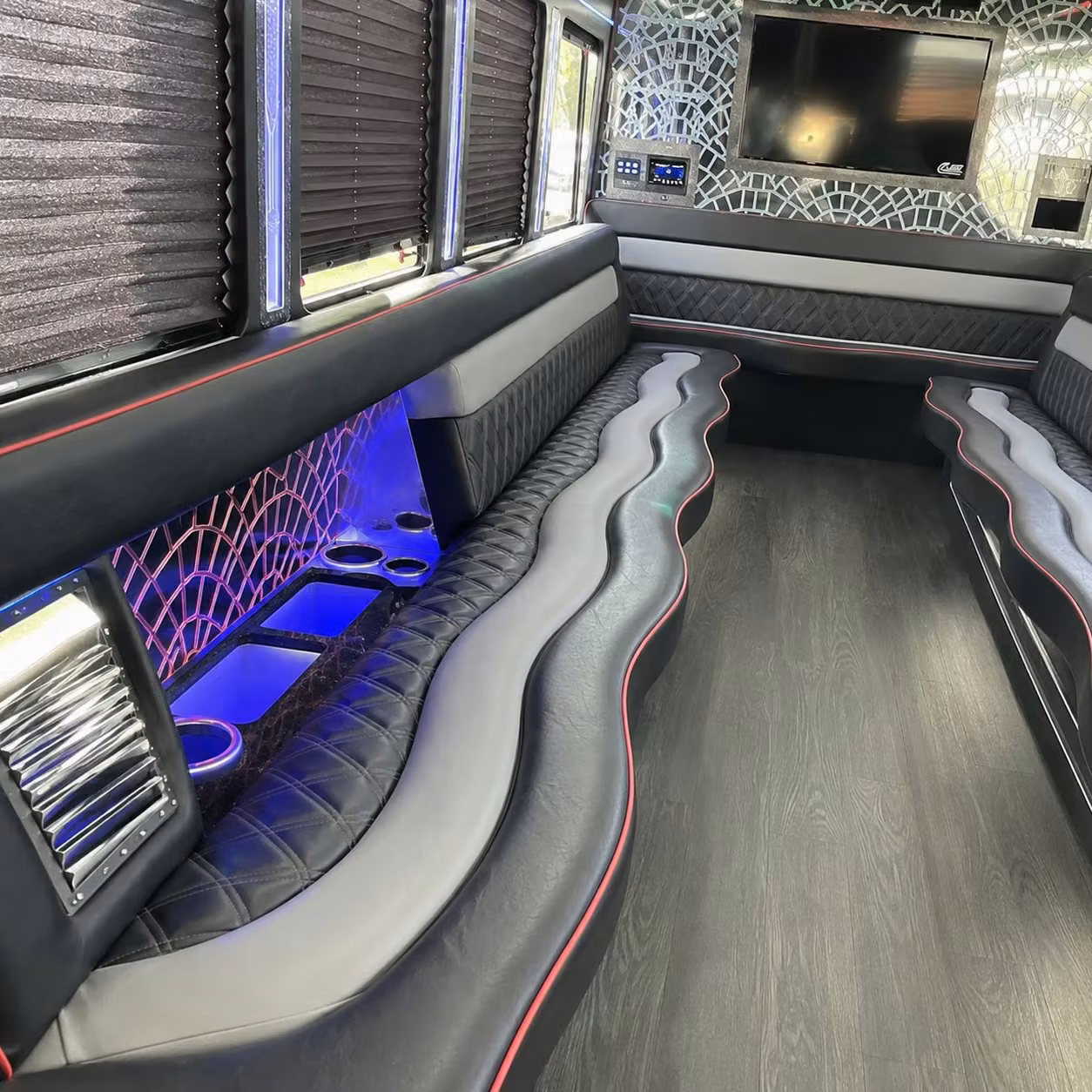 el monte prom night party buses that keep the energy going before you even arrive