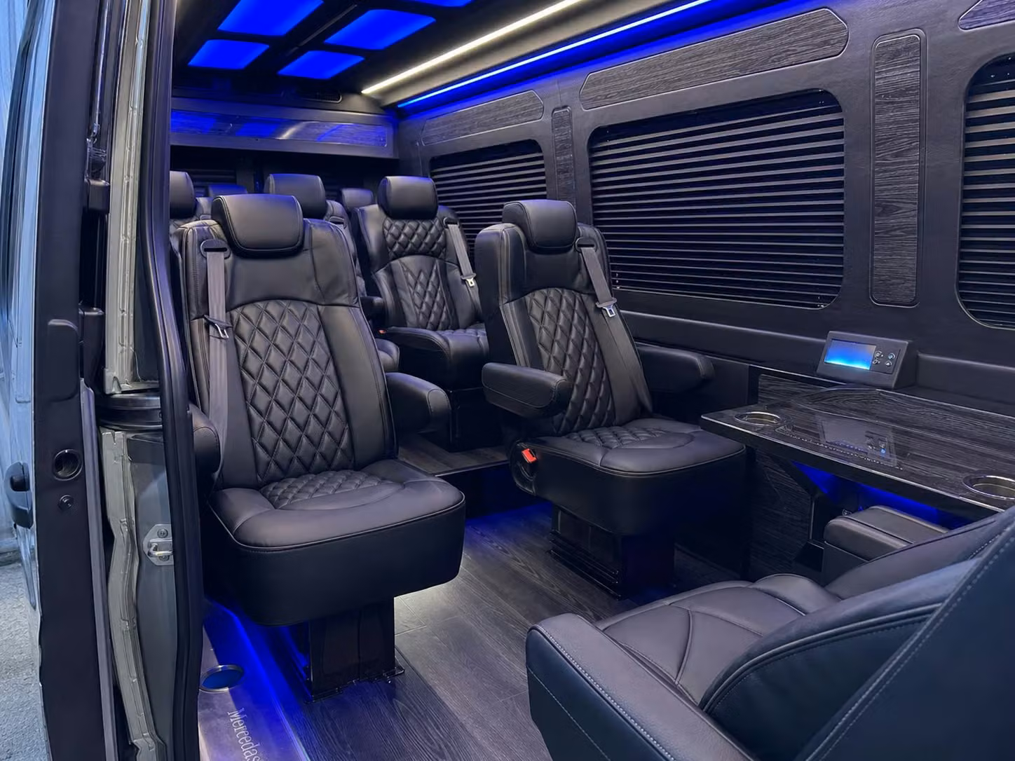 sprinter van transportation for groups and events across el monte
